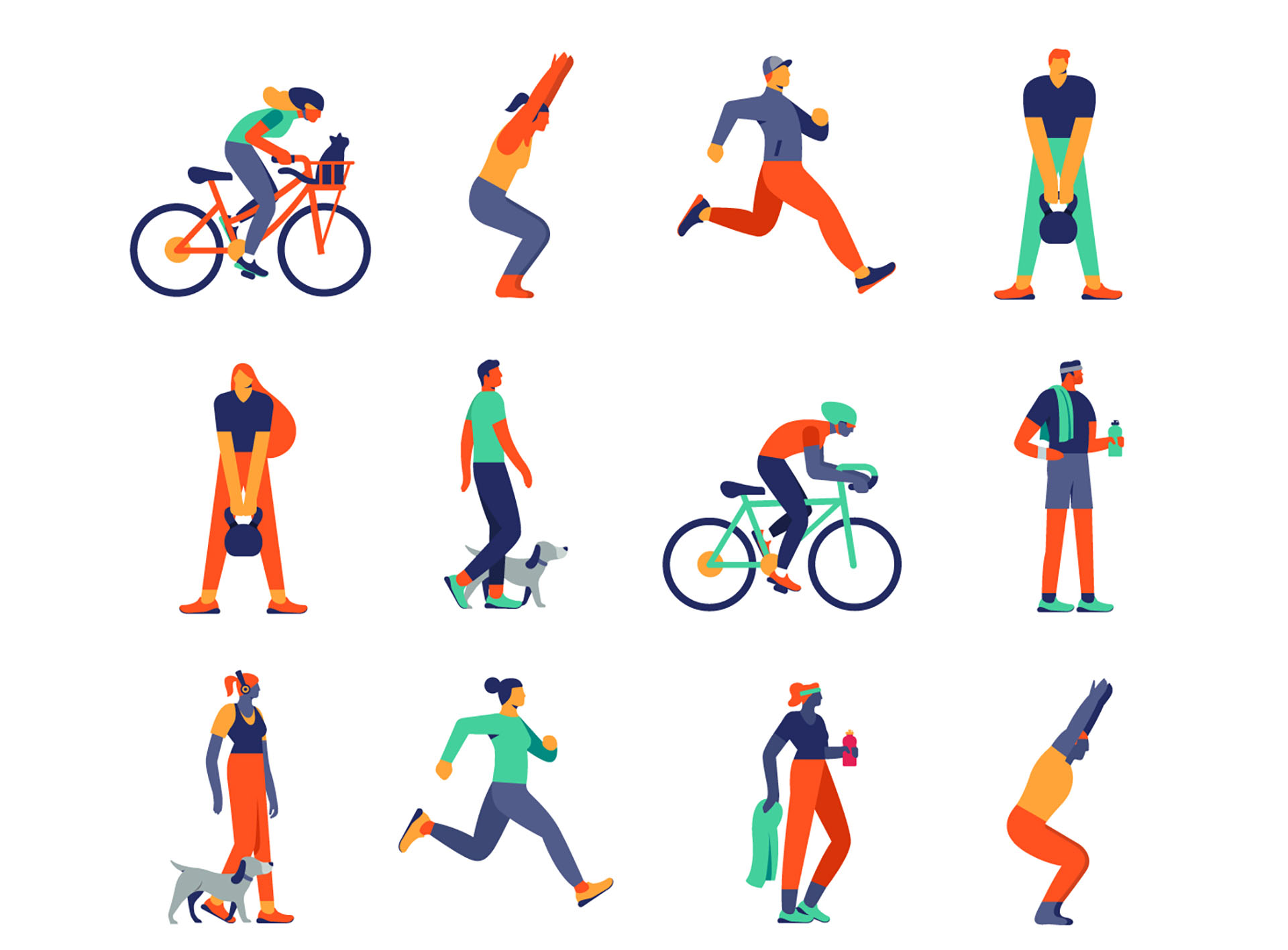 Amazon animation  app band creative direction Halo Health ILLUSTRATION (3).jpg