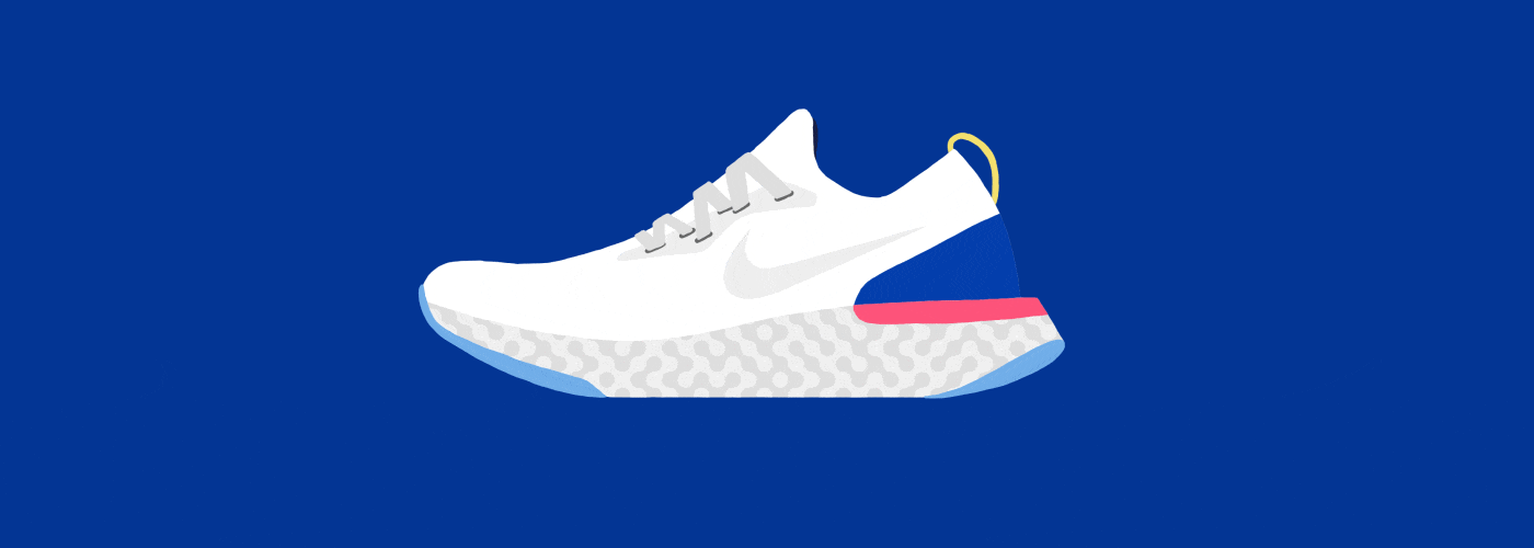 Nike epic react creative animation  hand-drawn framebyframe commercial.gif