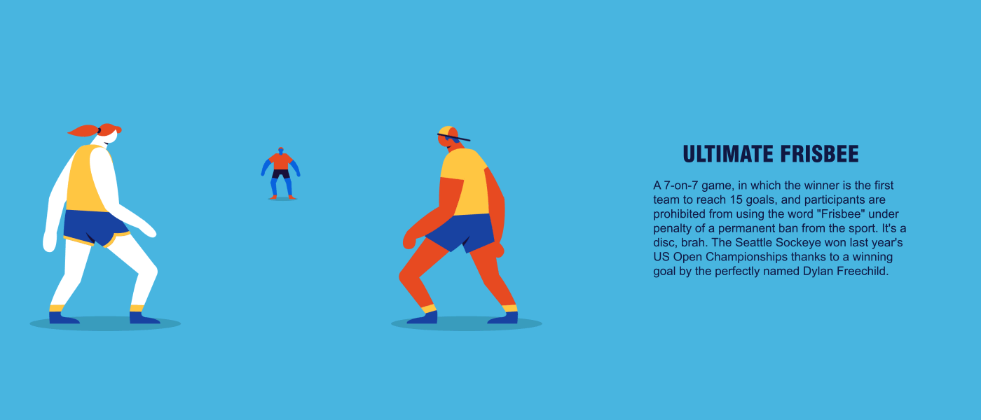 animation  ILLUSTRATION  design Advertising  sports ESPN tv Character (2).gif