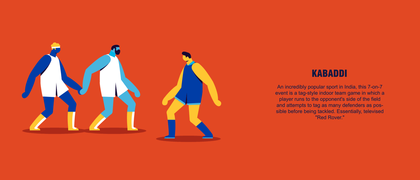 animation  ILLUSTRATION  design Advertising  sports ESPN tv Character (7).gif