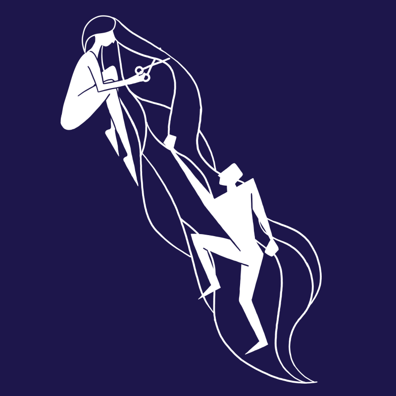 Love Lovers struggle effort climbing scissors hair relationship confli.gif