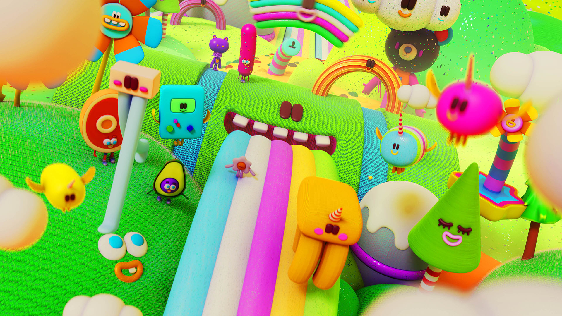 3D Character cute fantasy neon Retro robots (2).jpg