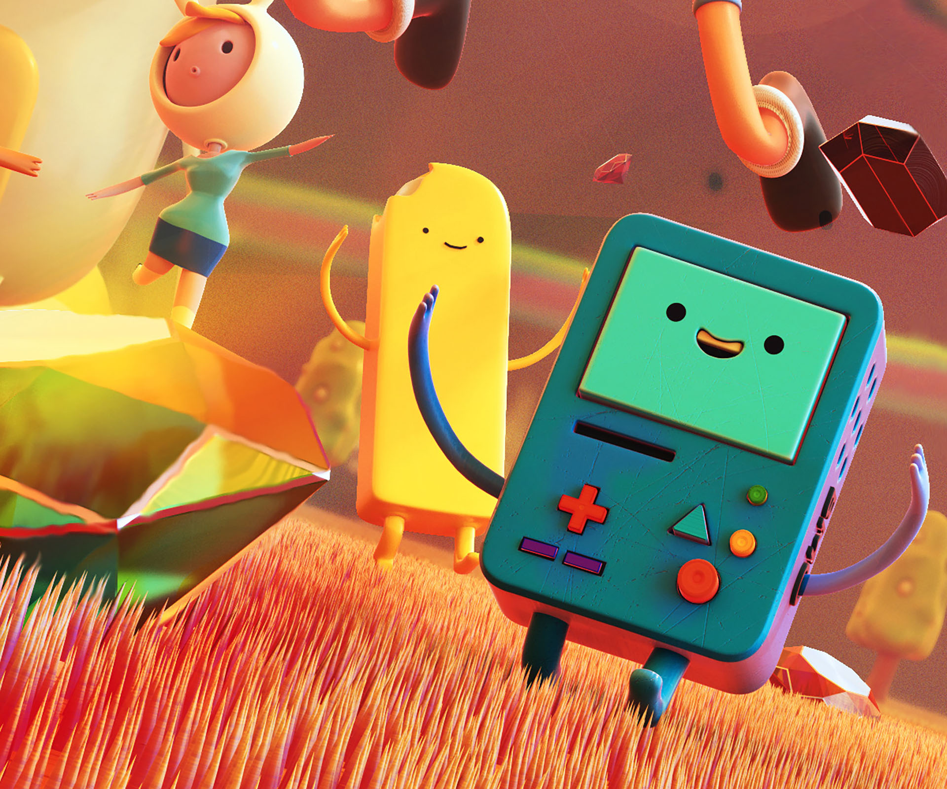 Adobe Portfolio Adventure Time futurama super mario bros fiin Jake BMO (5).jpg
