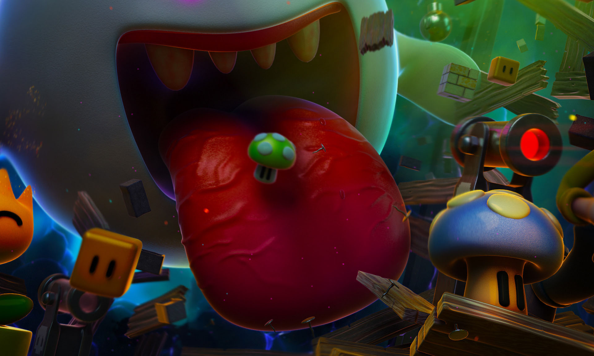 Adobe Portfolio Adventure Time futurama super mario bros fiin Jake BMO (12).jpg