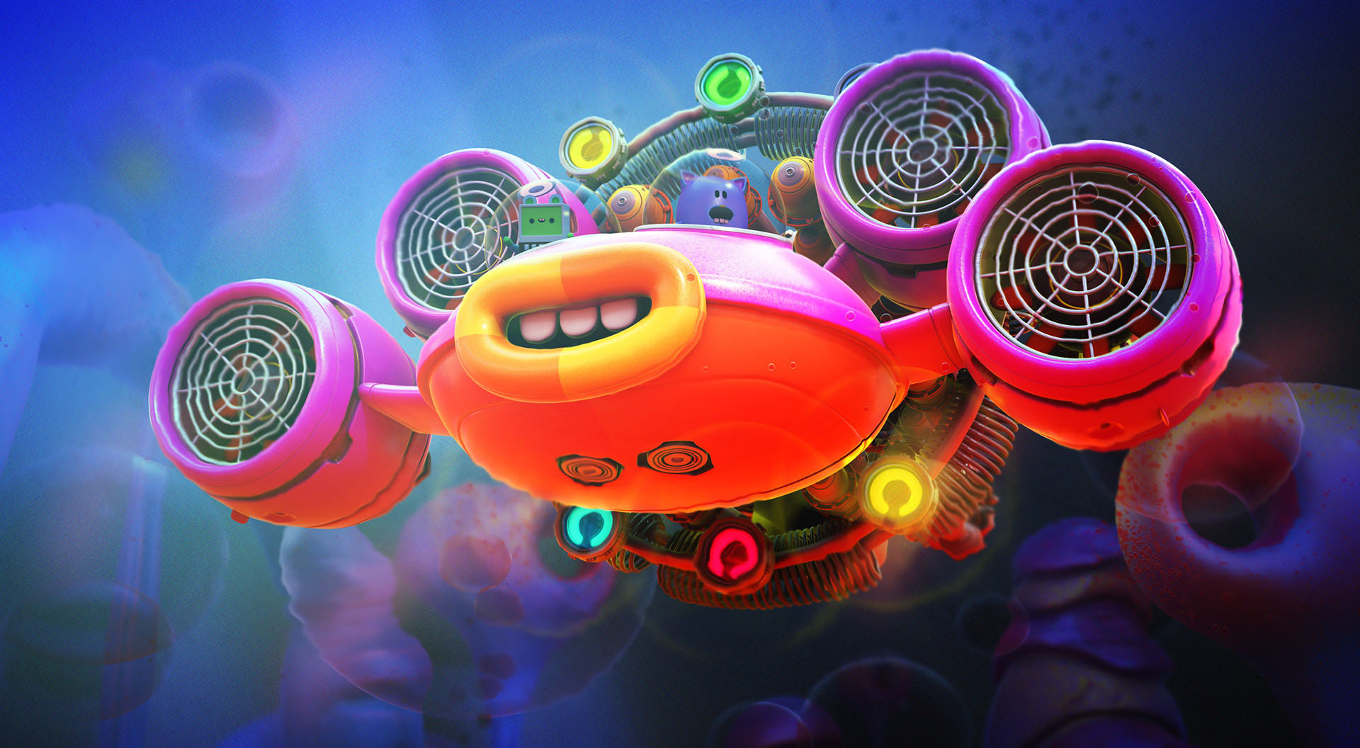 blender 3D vehicles spacesip car Sweets Candy (3).jpg