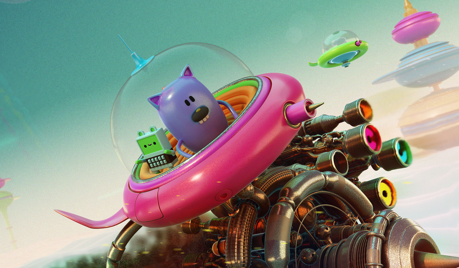 blender 3D vehicles spacesip car Sweets Candy (4).jpg