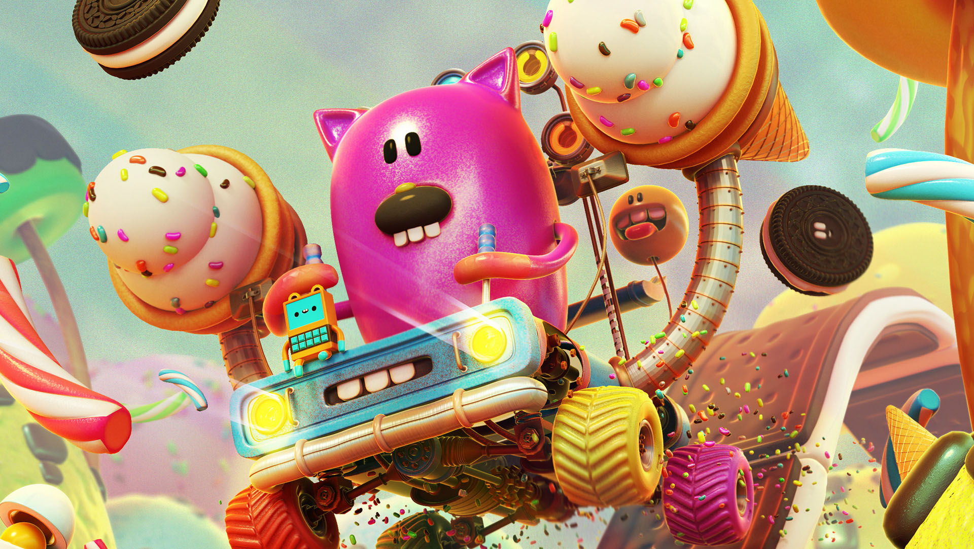 blender 3D vehicles spacesip car Sweets Candy (5).jpg
