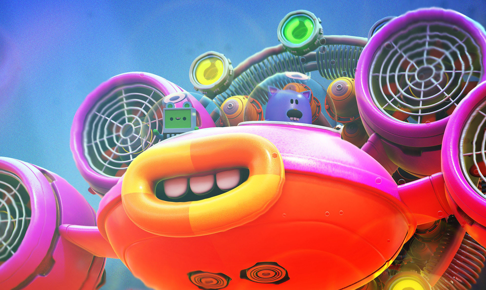 blender 3D vehicles spacesip car Sweets Candy (6).jpg
