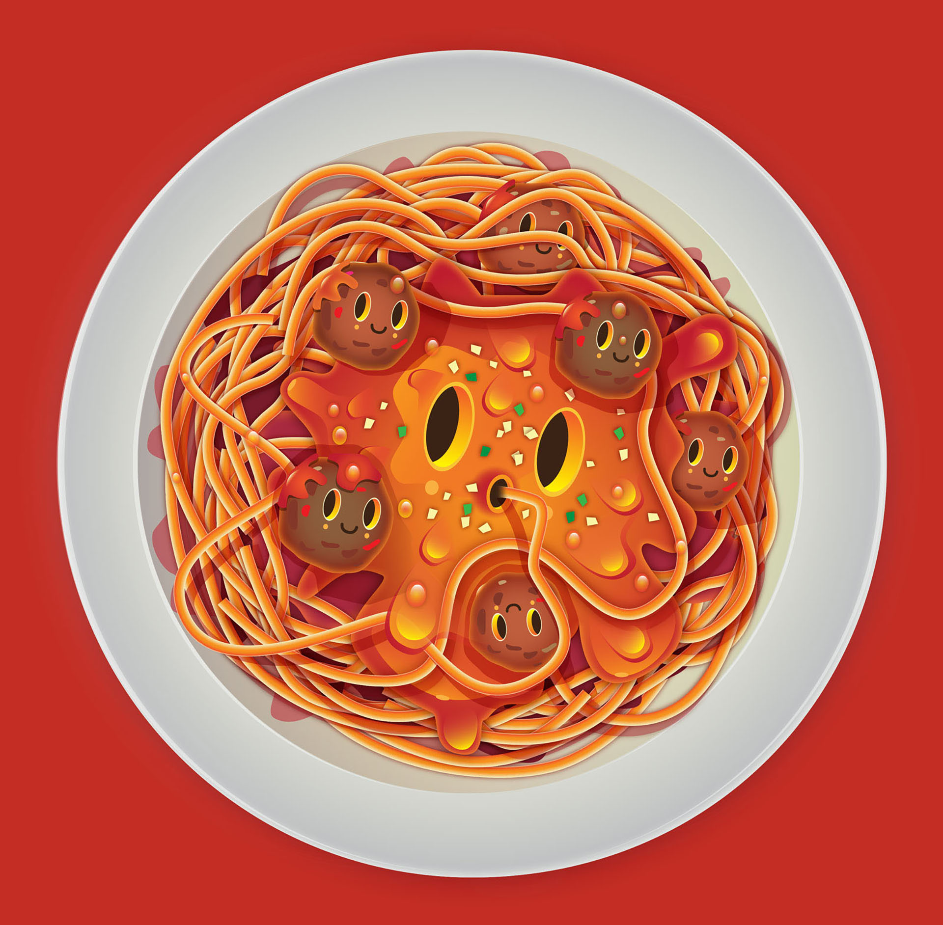 Food  eggs bacon Pizza cake Fun spaghetti Sushi ham steak chips Soup.jpg