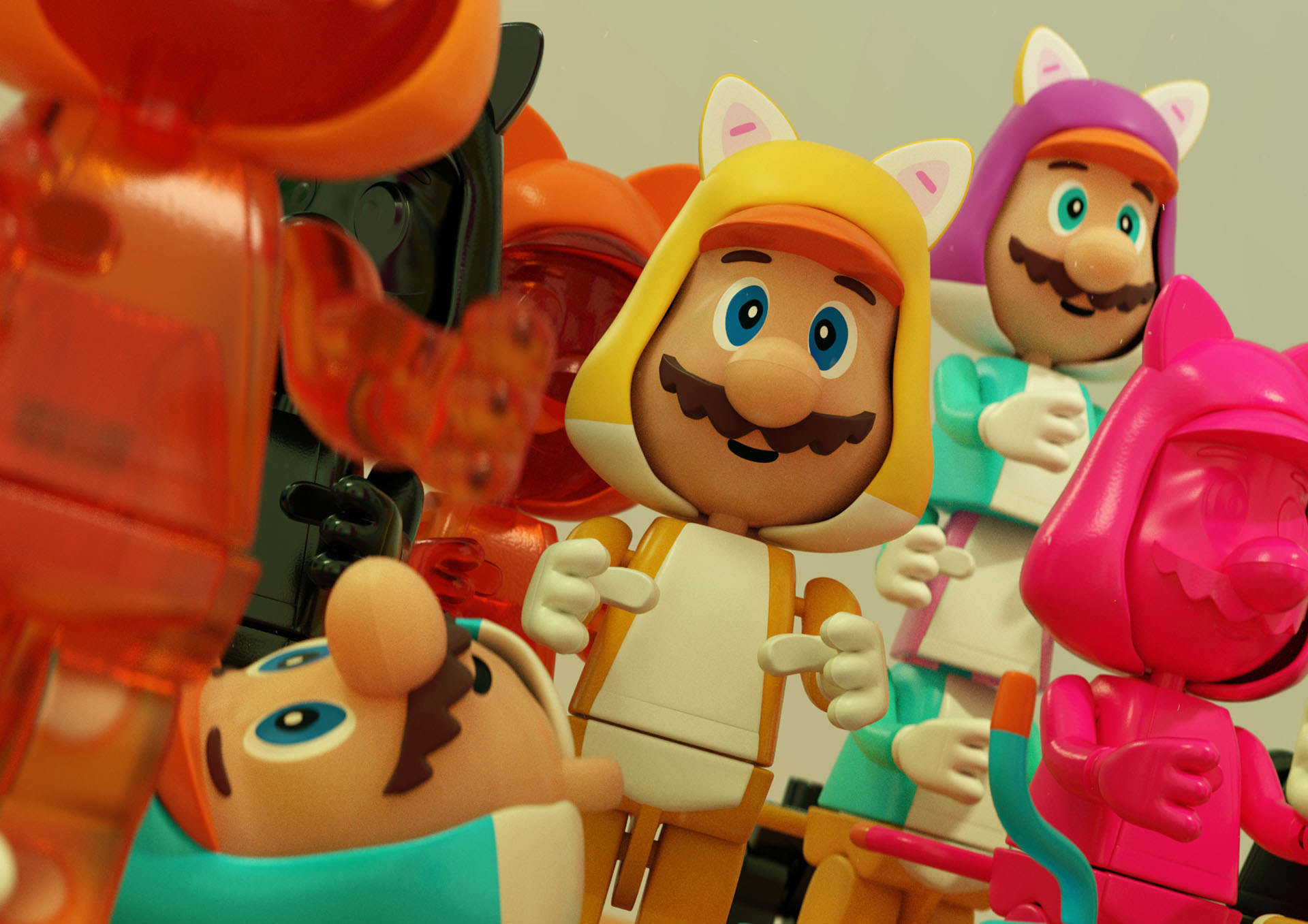 plastic toy vinyl 3D Printing cartoon LEGO Nintendo mario adventuretim.jpg