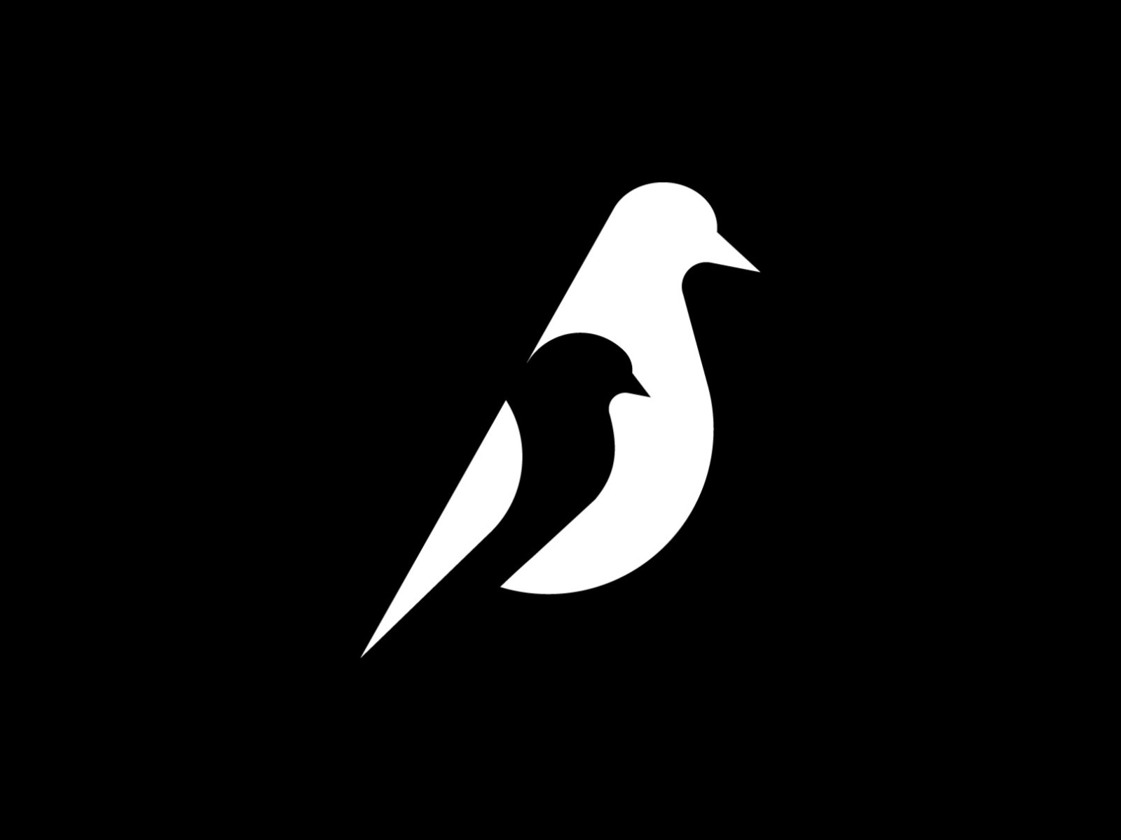 Birds simple geometric modern logo minimal flat identity mark symbol i.jpg