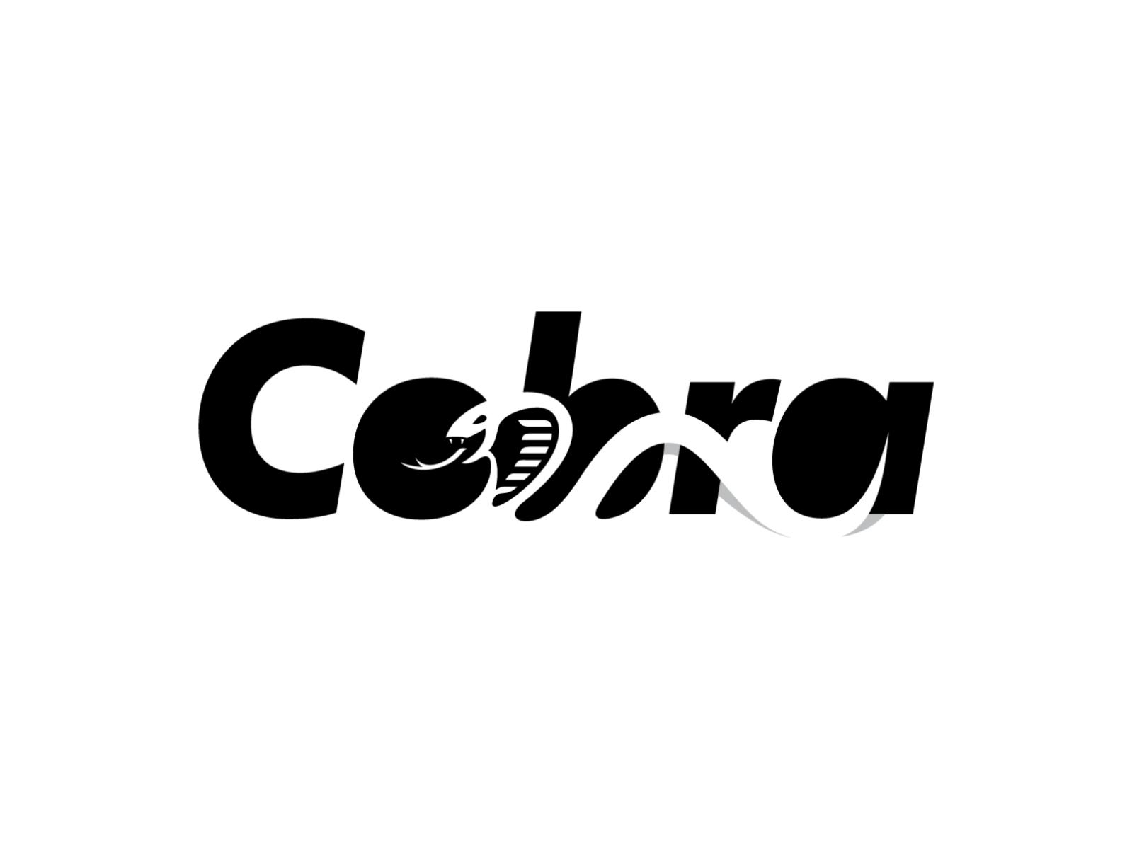 Cobra hidden message simple logo clever logo vector negative space log.png