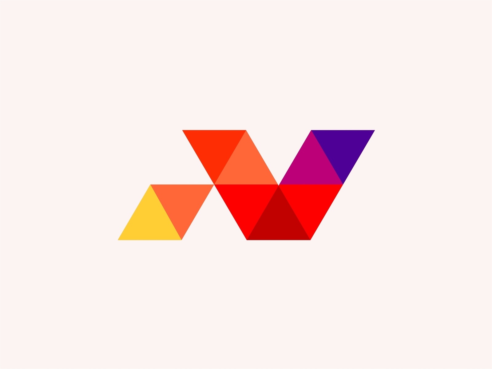 Colorful letter N modern entertainment marketing logo design logo mono.jpg