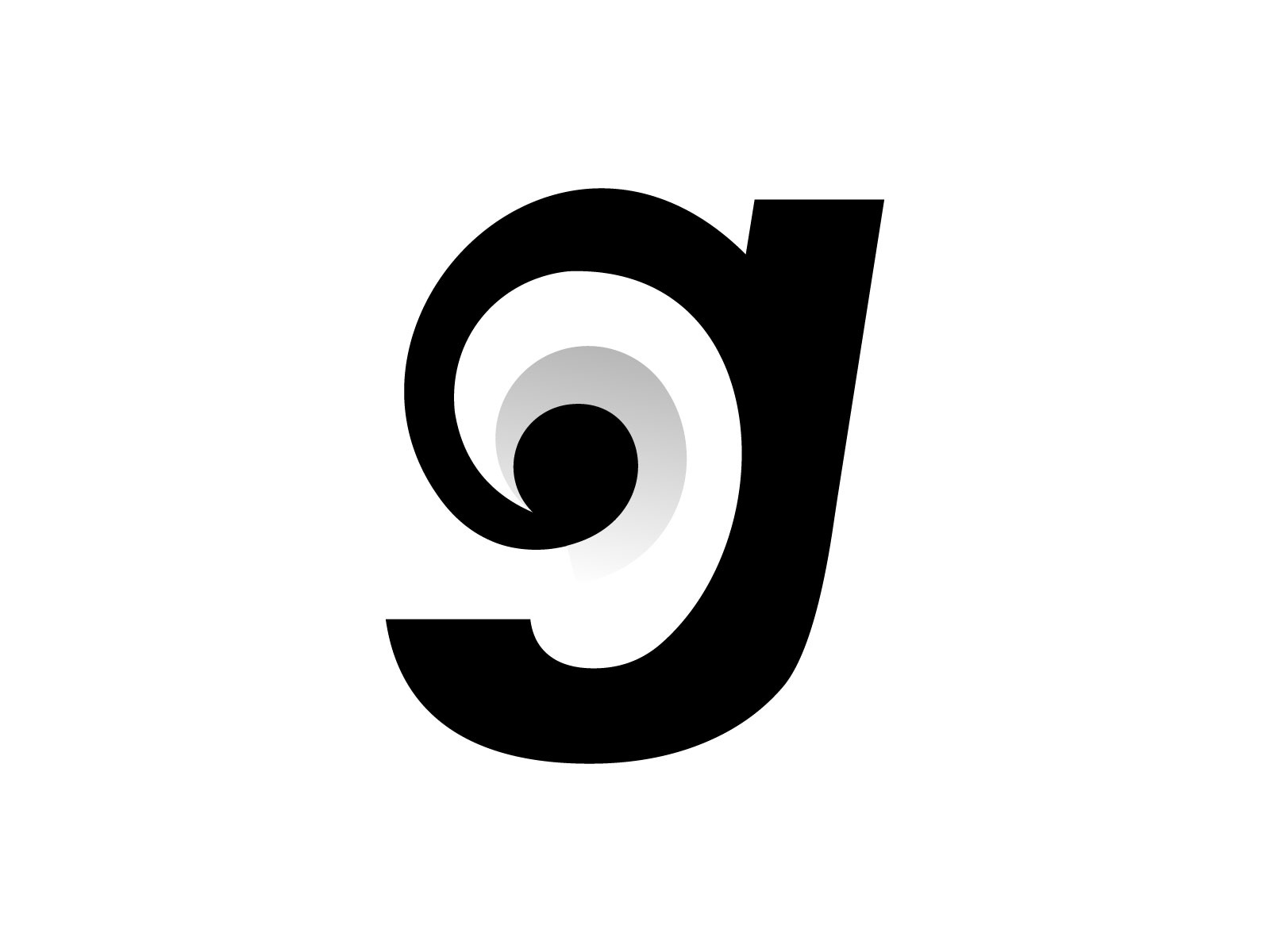 ear + g minimal sketch mark symbol icon ear g branding design logo.jpg