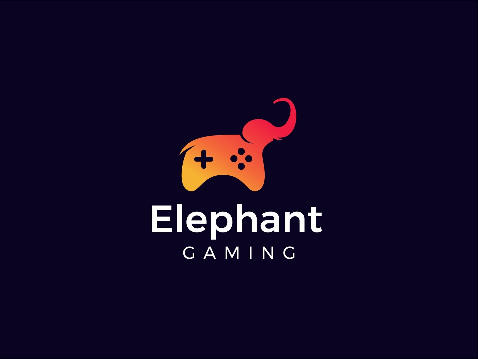 Elephant Gaming logos logodesigns illustrations logodesign coreldraw c.jpg
