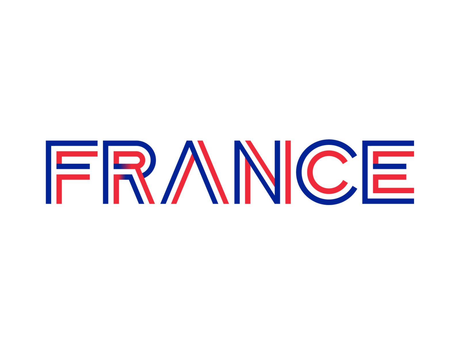 FRANCE t-shirt illustration logo design monogram typography design ico.jpg
