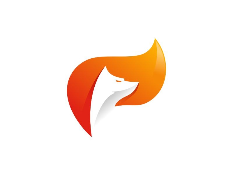 Fox simple logo rebranding negative space monogram minimal internet id.jpg