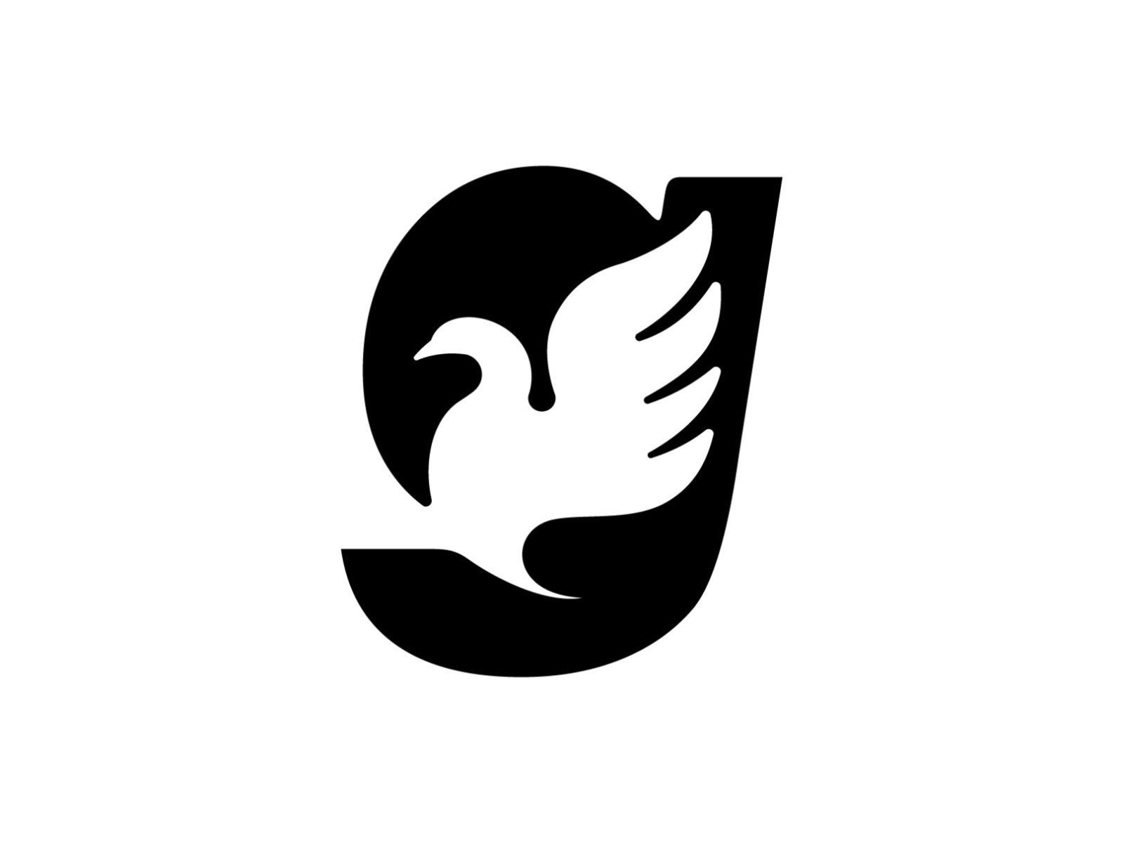 goose letter g letter brand vector animal symbol mark icon g wings duc.jpg