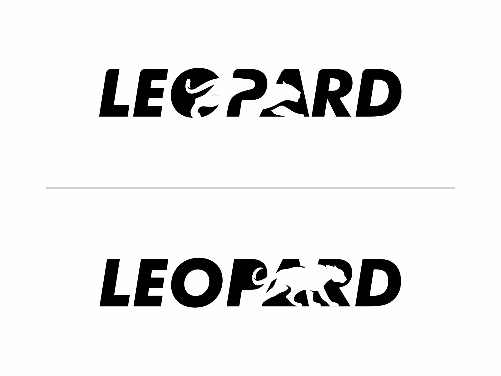 Leopard logo leopard lion cat wild aprica run logotype animal panther.jpg