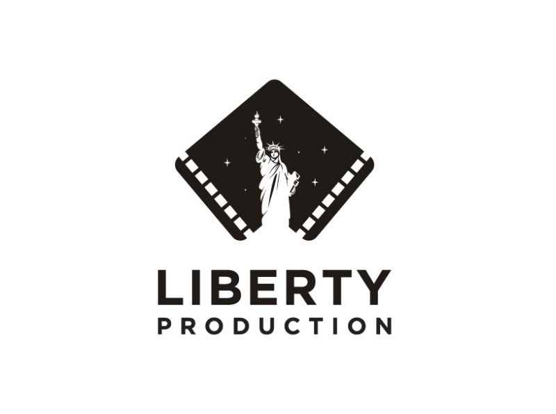 Liberty + Film Stripes Logo vector design logotype symbol strips produ.jpg