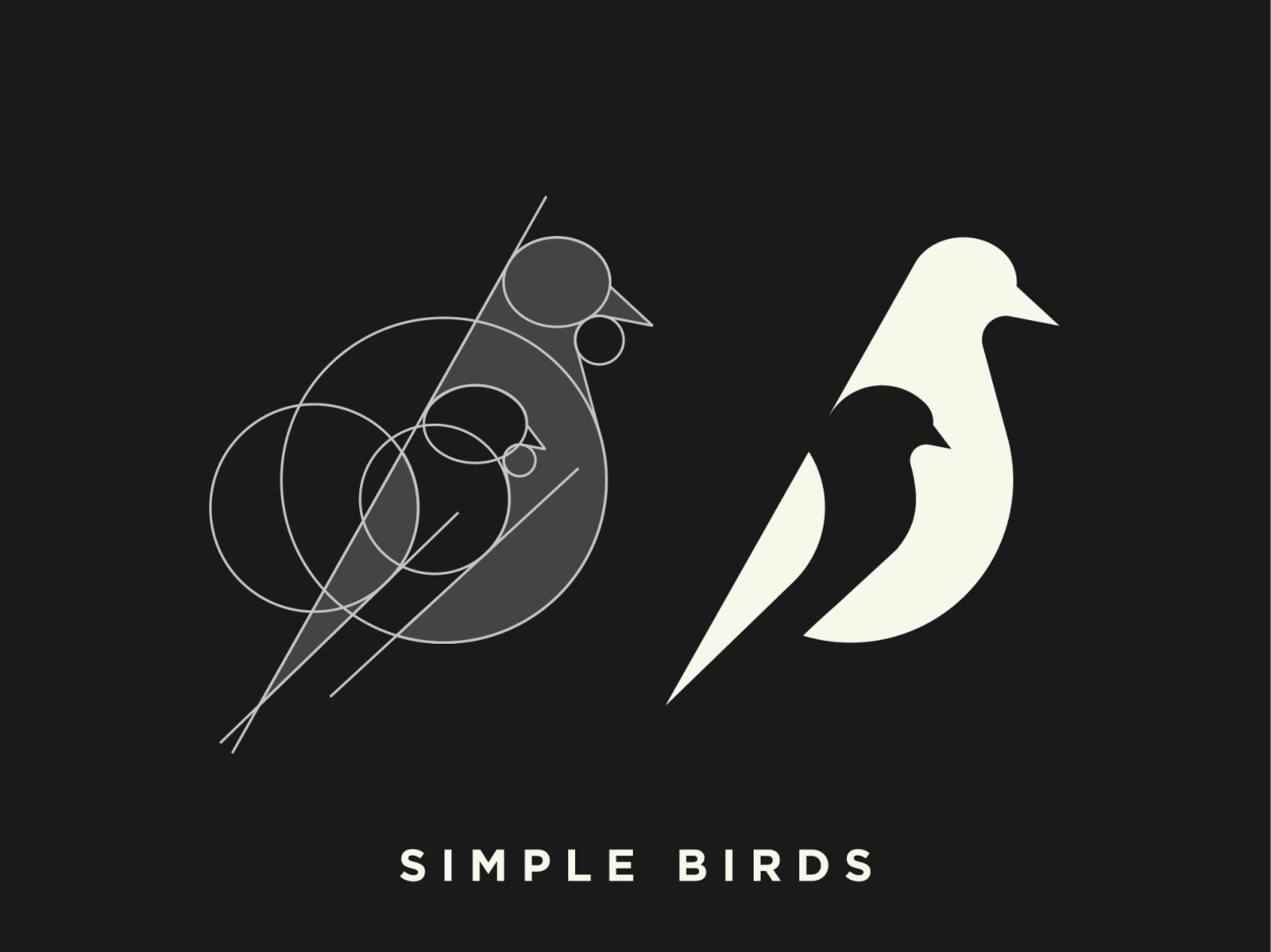 Negative Space - Birds pigeon organic modern logo minimalistic minimal.jpg