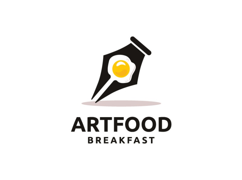 Pen + Egg Logo graphicdesign icon vector illustration symbol writer ne.jpg