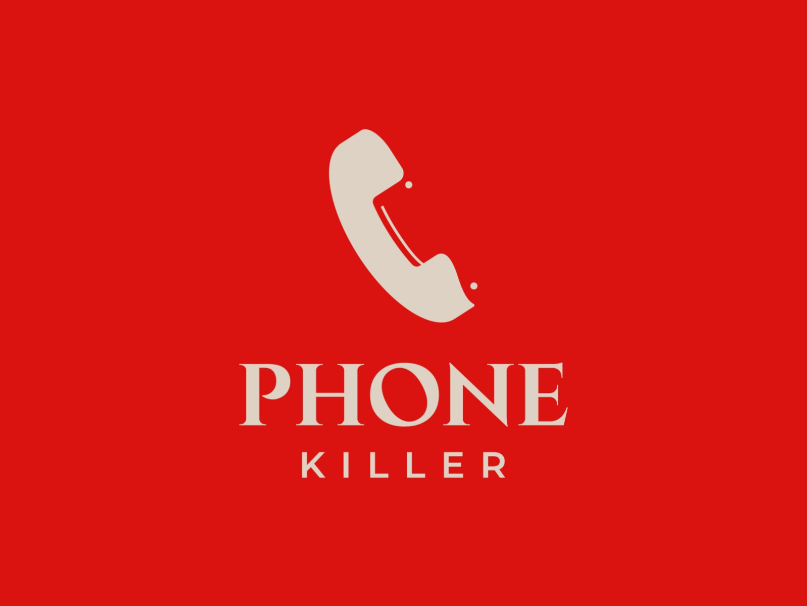 Phone Killer ux ui dual meaning logo combination logo icon logotype il.jpg