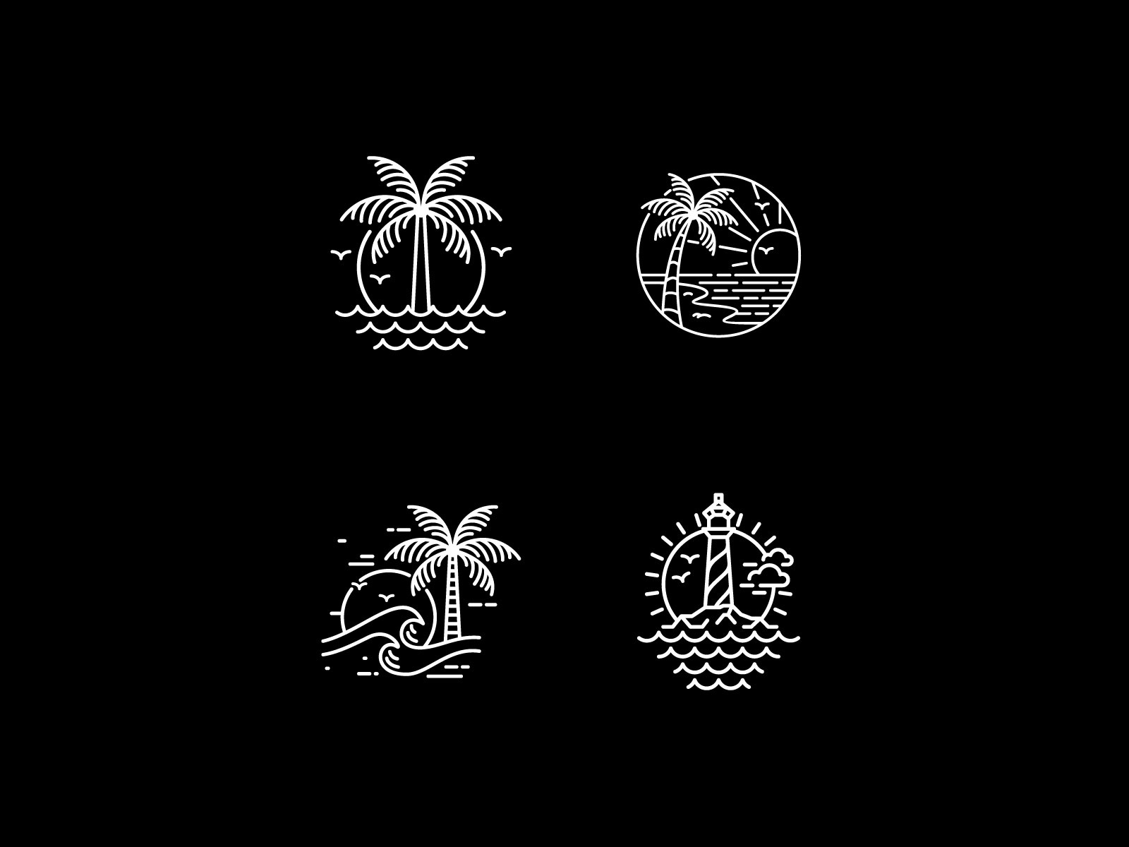 Sunset Beach logo branding illustration mark minimalistic graphic desi.jpg