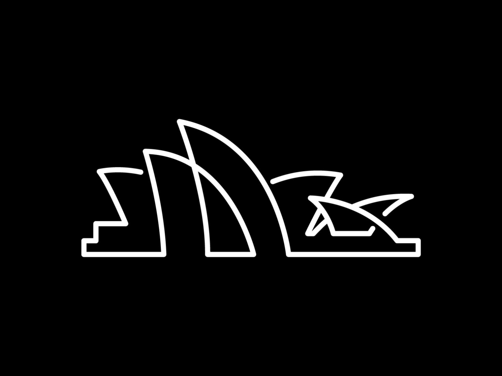 Sydney Opera House graphicdesign vector tourist travel landcape landma.jpg
