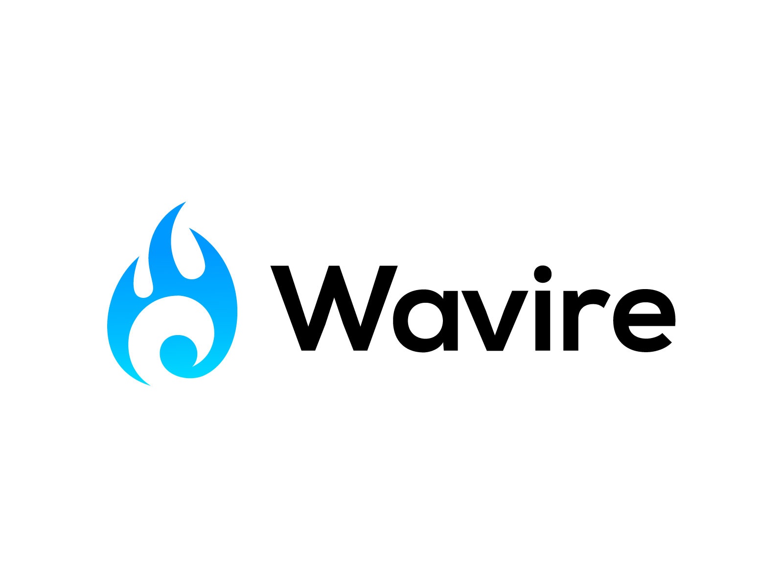 Wavire design creative modern logo fire logo wave logo hawaii branding.jpg