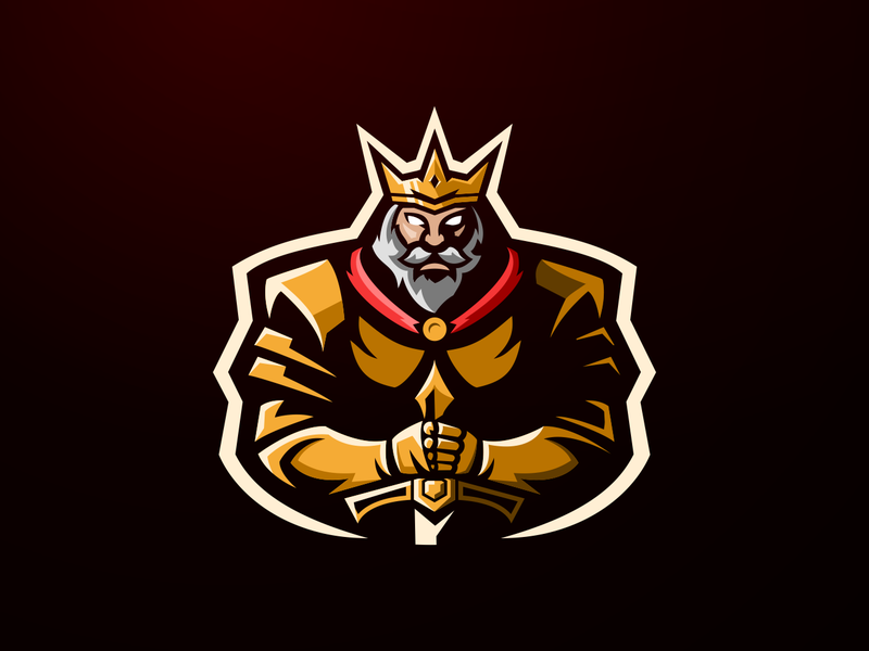KING esports esportlogo esport icon illustration vector logo design.png