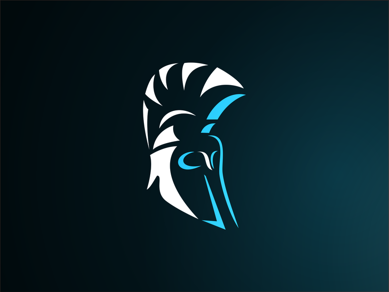 Spartan Helmet negative space logo negativespace monogram letter mark.png