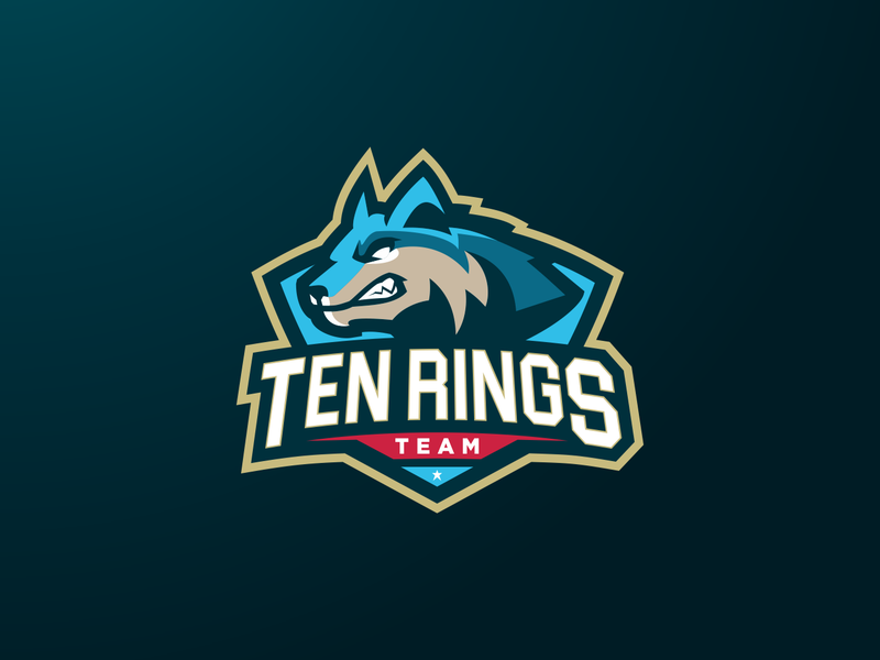 Ten Rings Team monogram logo monogram letter mark esport esports negat.png
