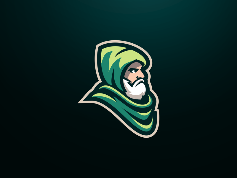 Wizard illustration esportlogo esports esport vector logo design.png