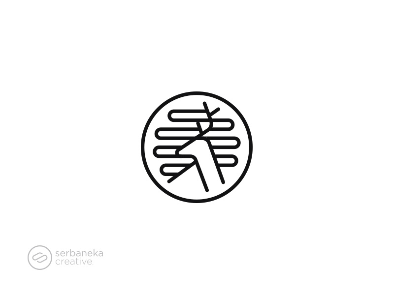 Deer Mark deer hunter animals logo inspirations logo gram picture mark.jpg