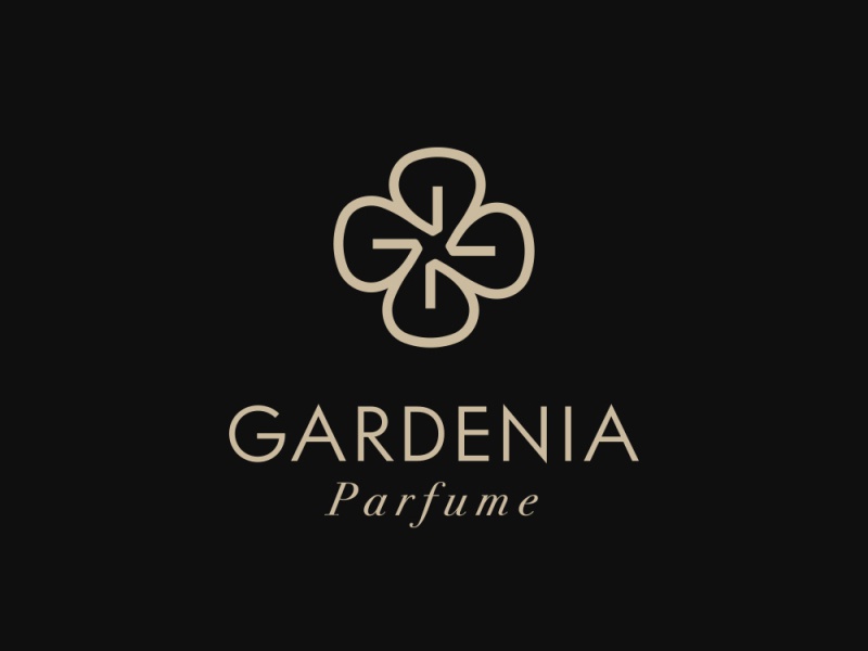 Gardenia Parfume Logo flower parfume salon beauty luxury logo elegant.jpg