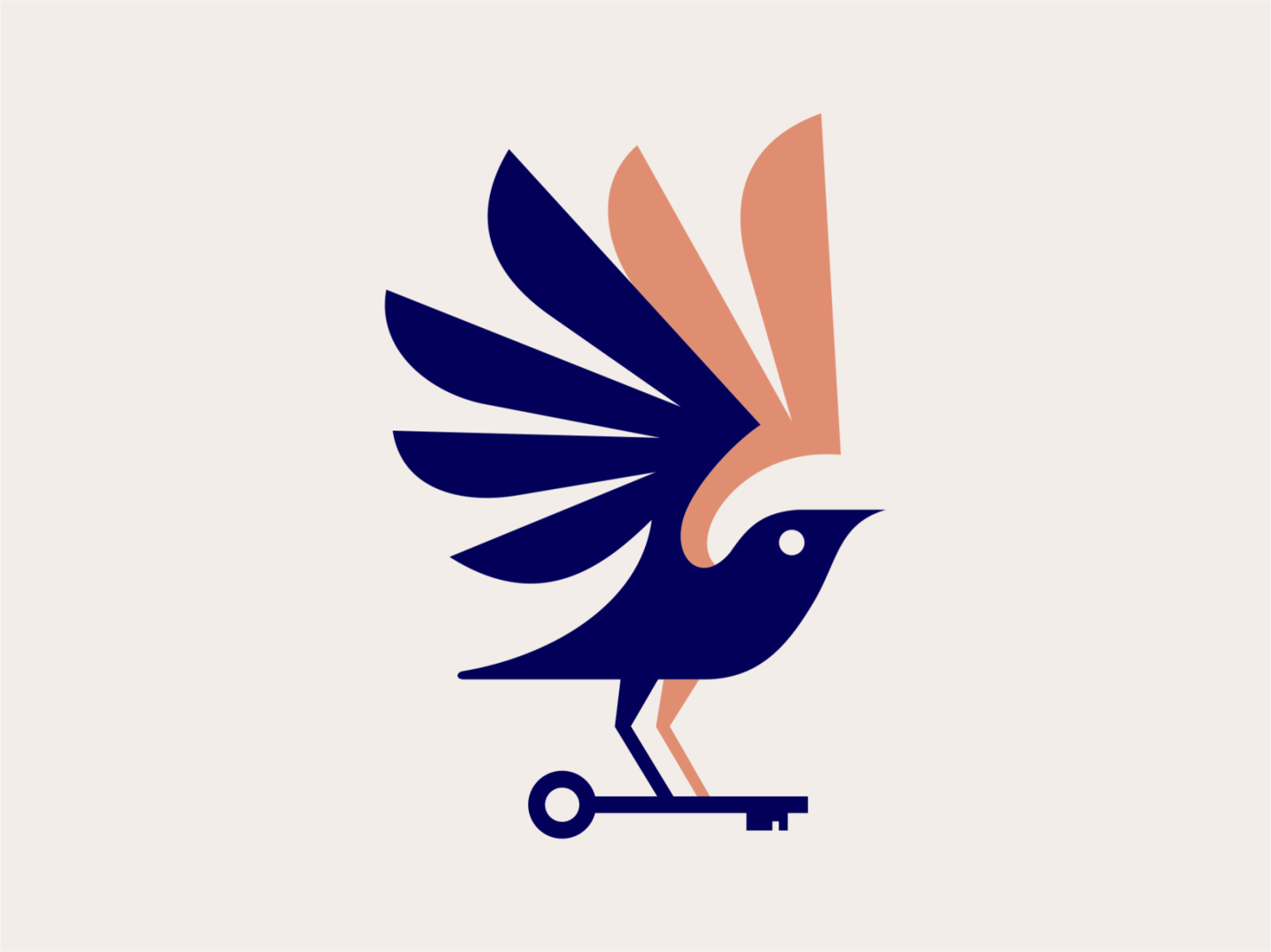 BIRD AND KEY brand animal symbol mark logo icon design art artsigma ke.png