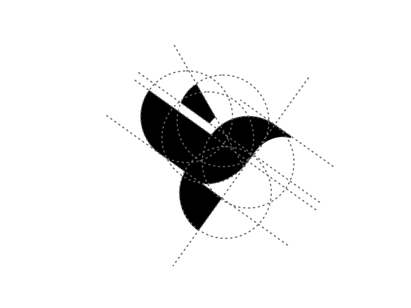 Bird animal artsigma art logo icon mark design grid bird.png