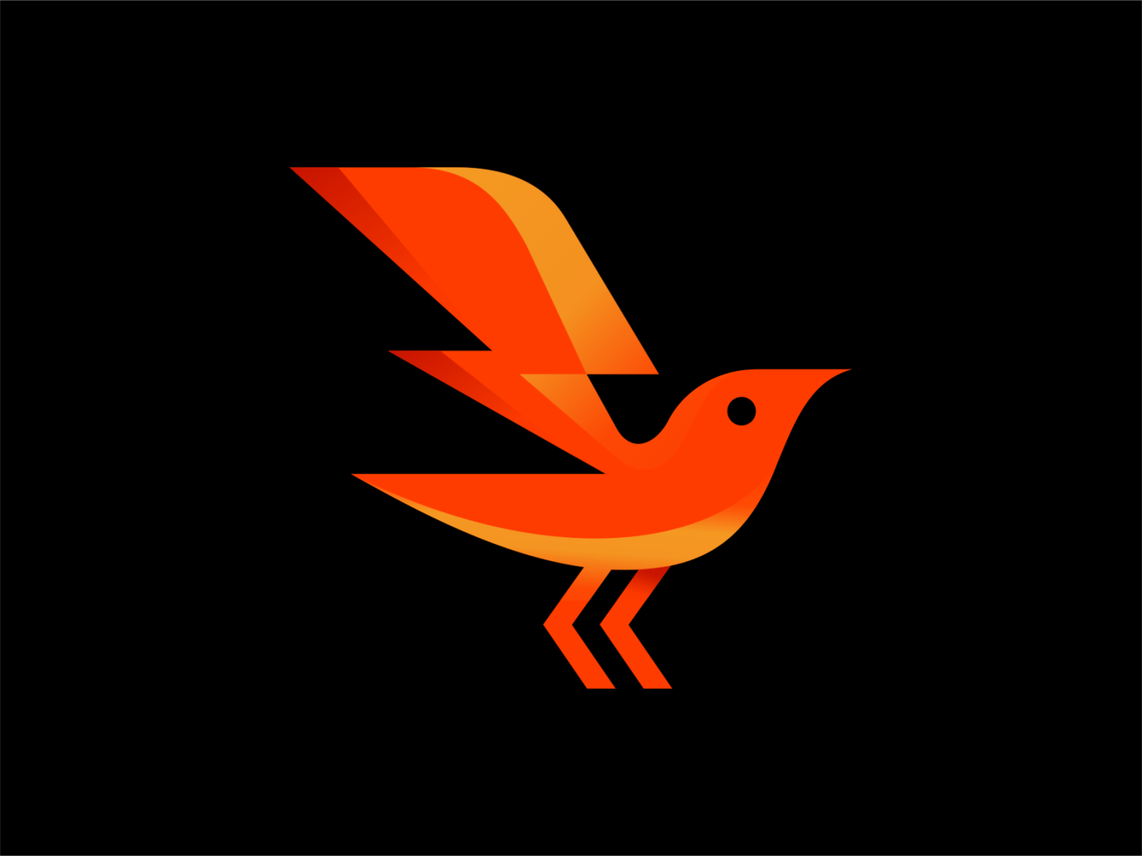 Bolt + Bird bird logo logo-design animal symbol mark logo icon design.png