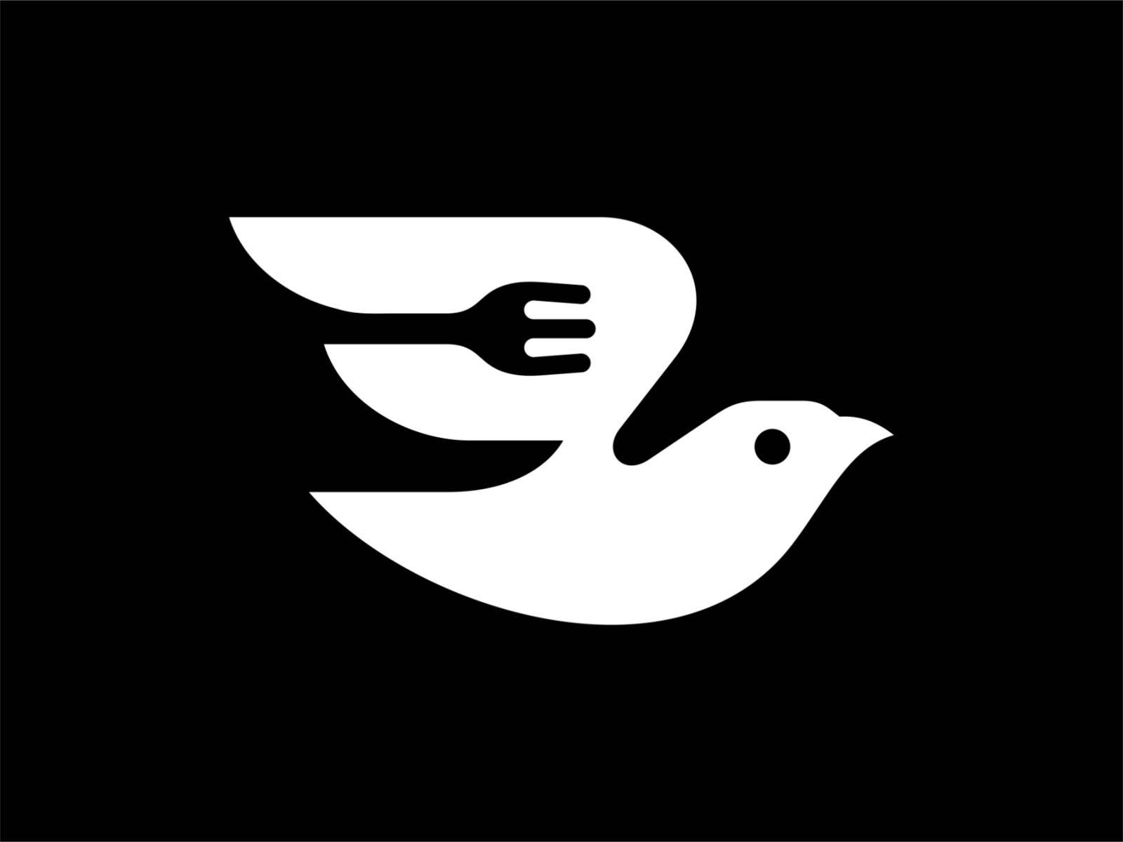 FOOD DELIVERY BIRD brand logo-design animal symbol mark logo icon desi.png