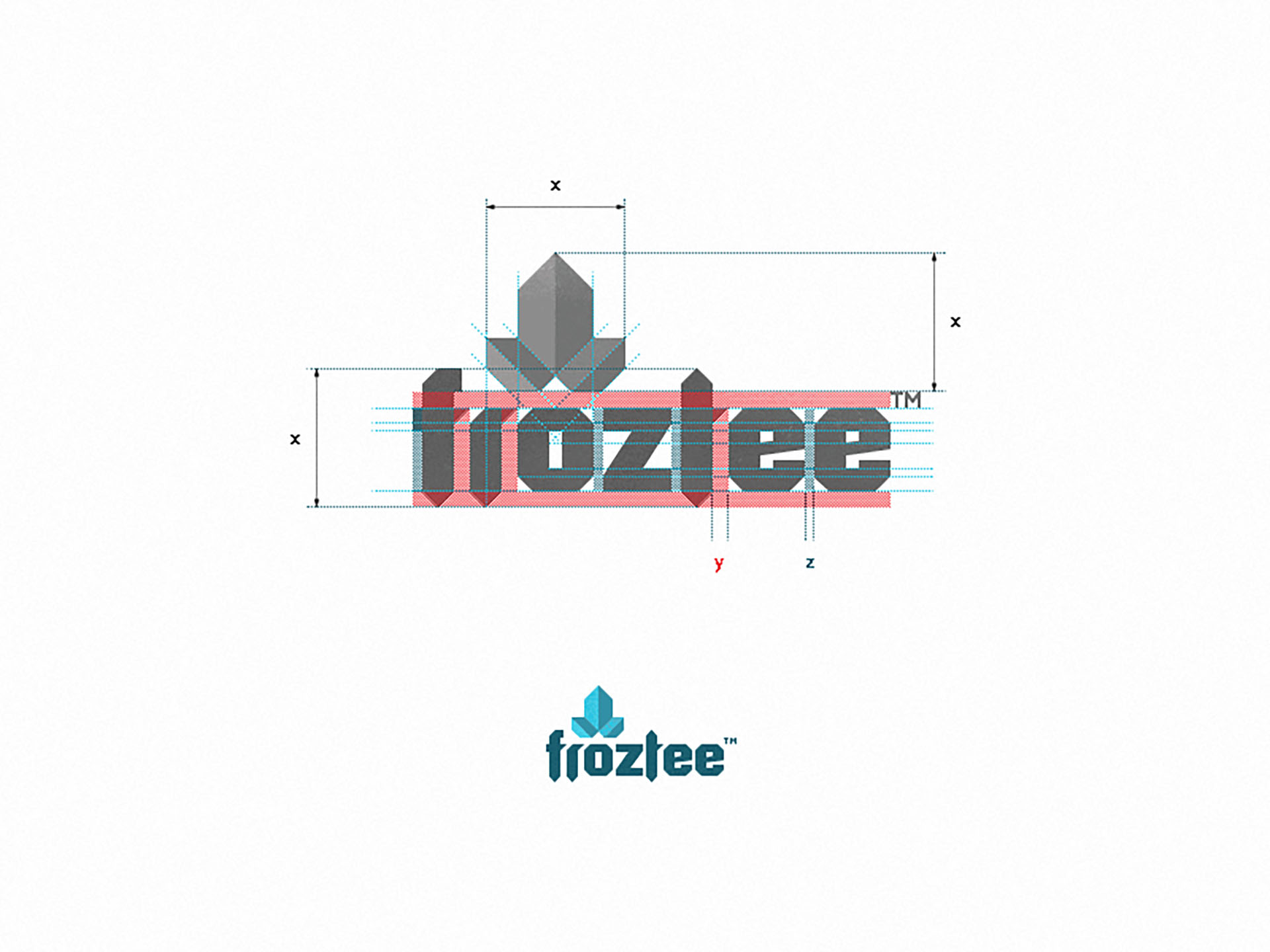 froztee  Logo Design flip personal project commercial cold logo bold i.jpg
