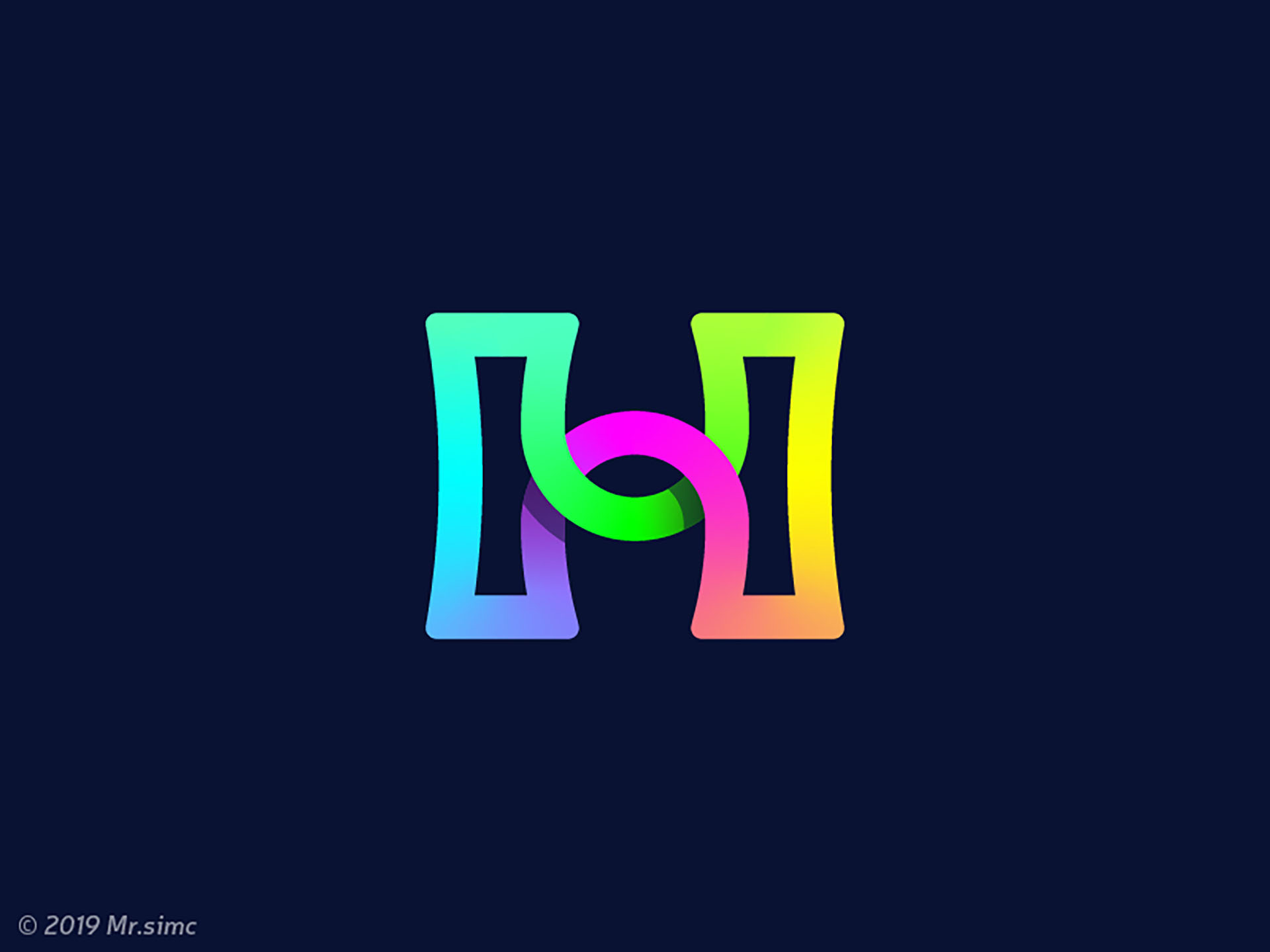 H  Lettermark logo design vivid simple design colorful modern space co.jpg