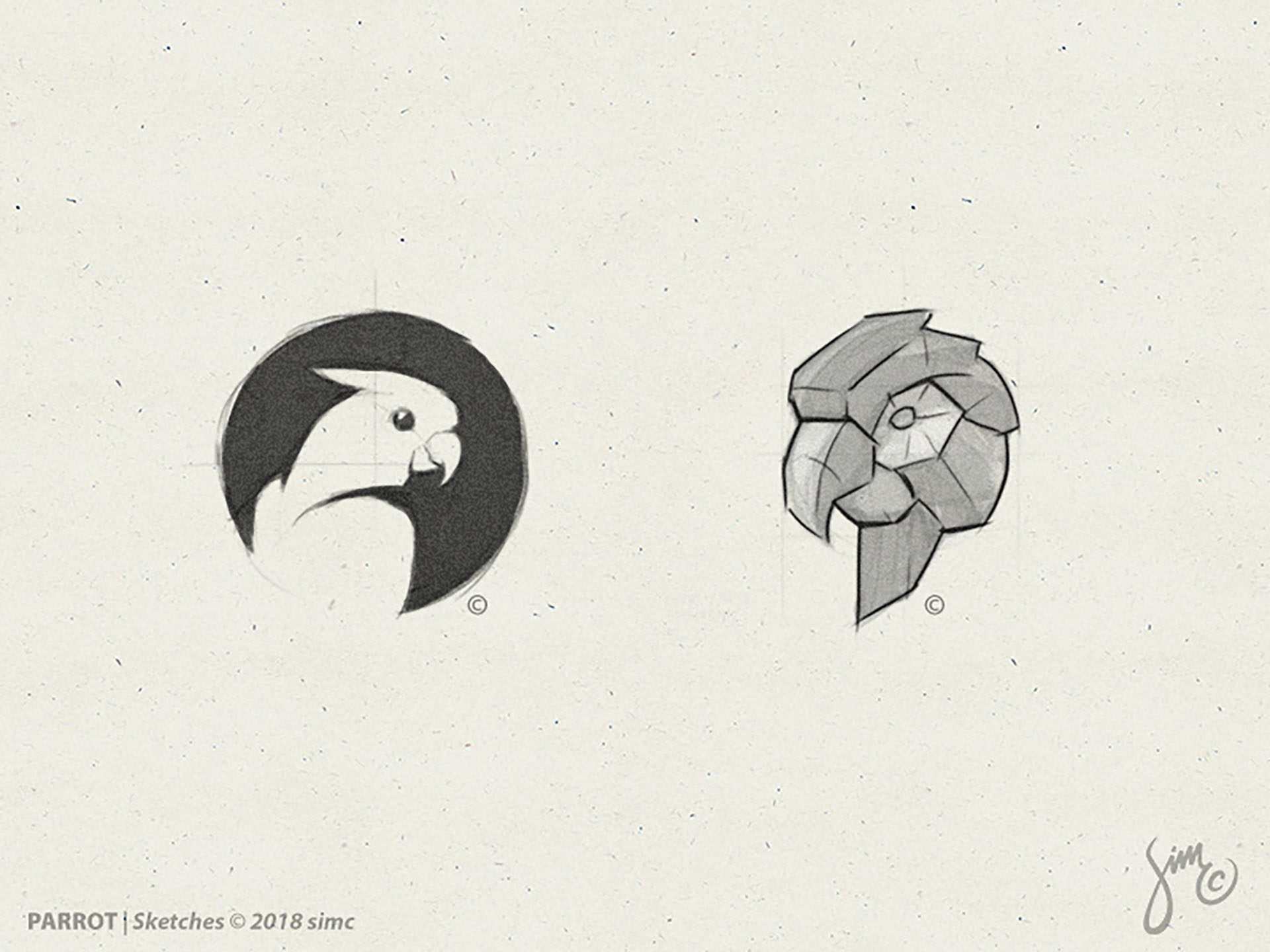 Parrot  Sketches mark icon nature polygon lowpoly negativespace sketch.jpg