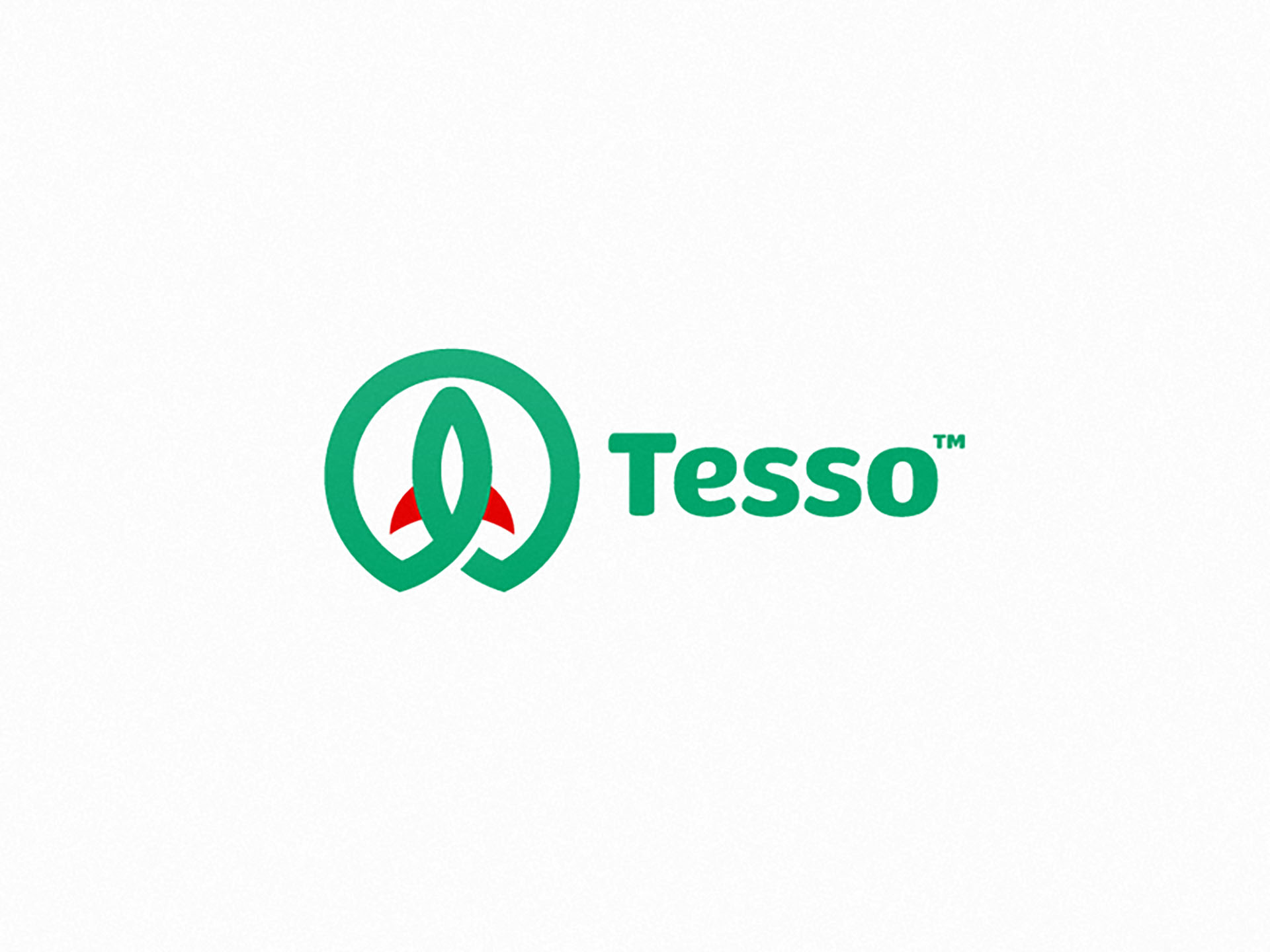 Tesso  Logo design idea concept oval shape red green simple travel spa.jpg