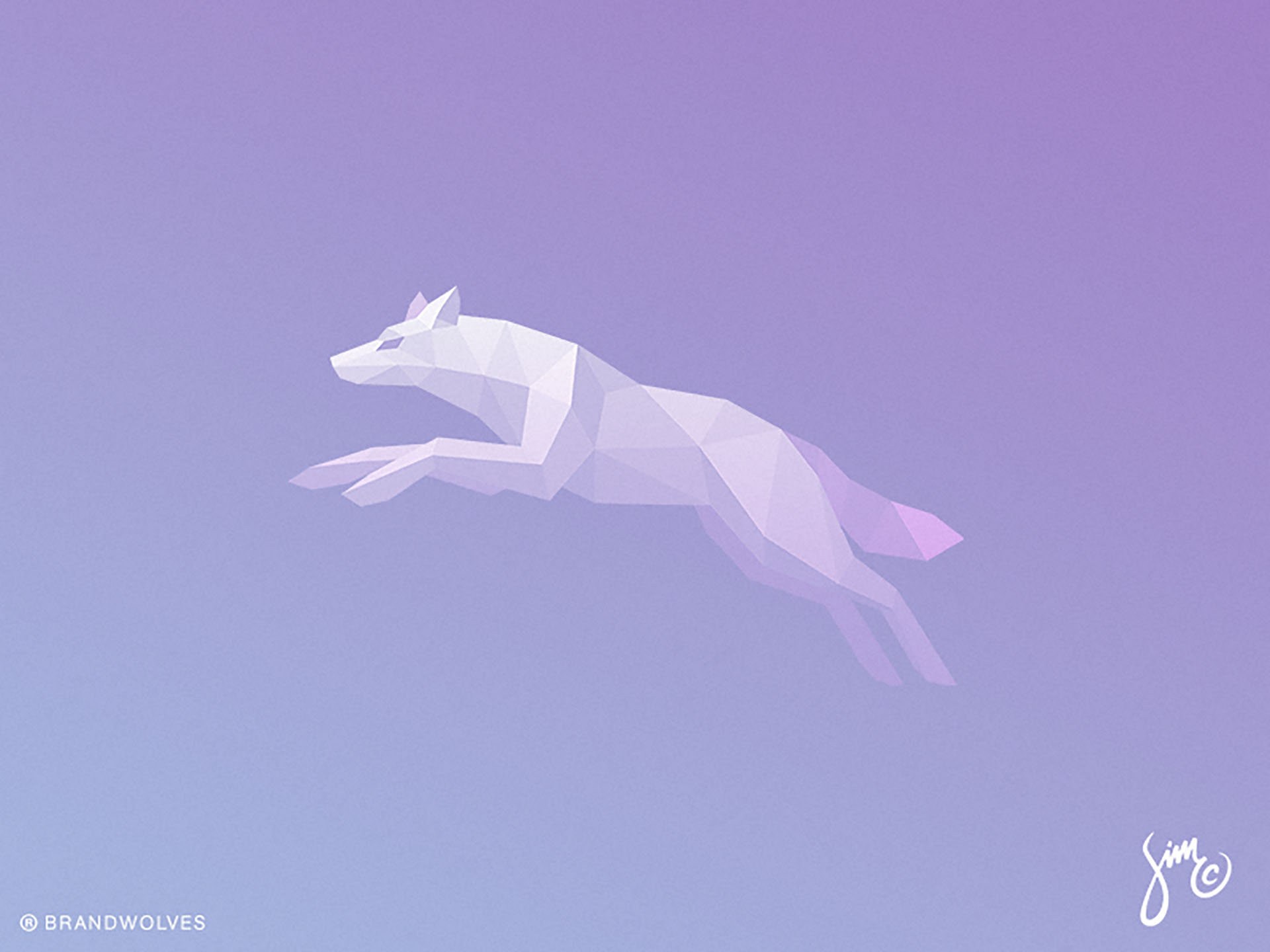 Wolf  Logo Design logo animal design mark symbol light dynamic jumping.jpg