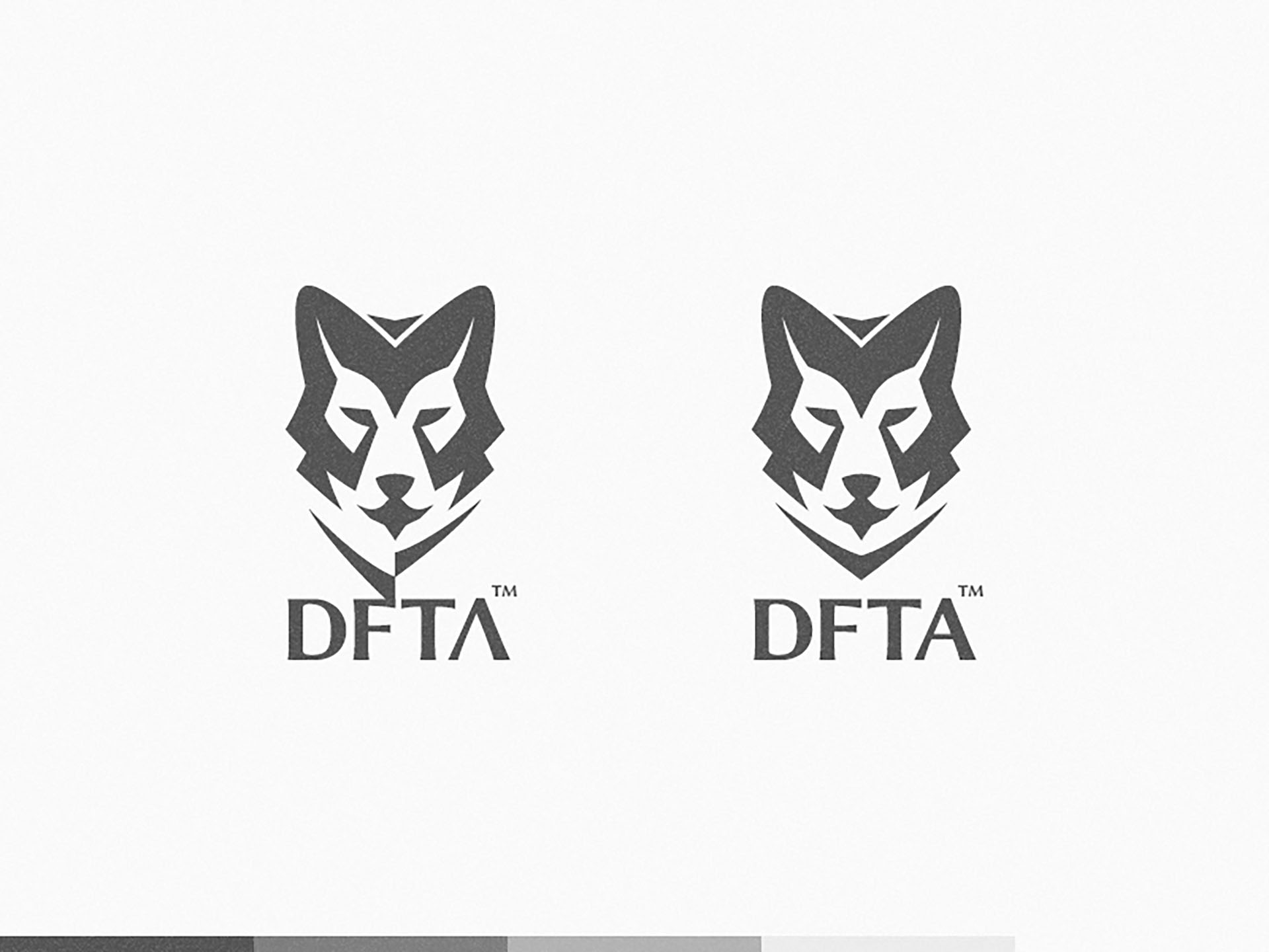 Wolf 3.2  Logo Design unused nature figure animal grey branding mark i.jpg