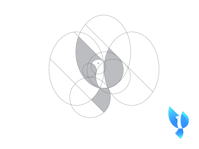 Bird Grid identity mark symbol shibu geometrical logo flying bird bird.png