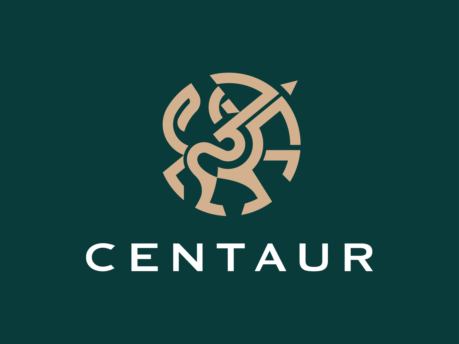 Centaur greek royal elegant branding logomark minimal illustration ide.png
