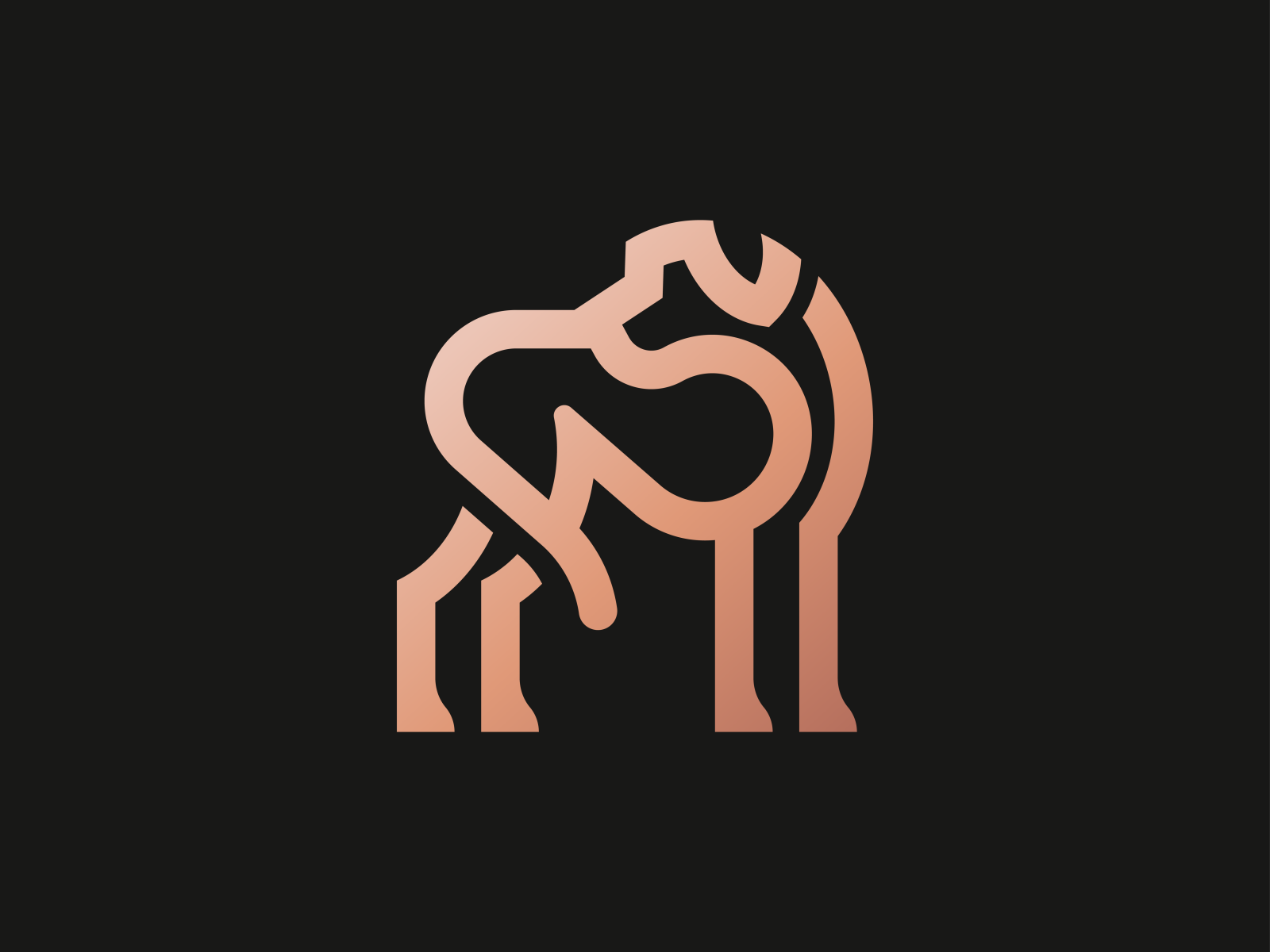Dog  spg heraldry heraldic rampant elegant branding logomark minimal i.png