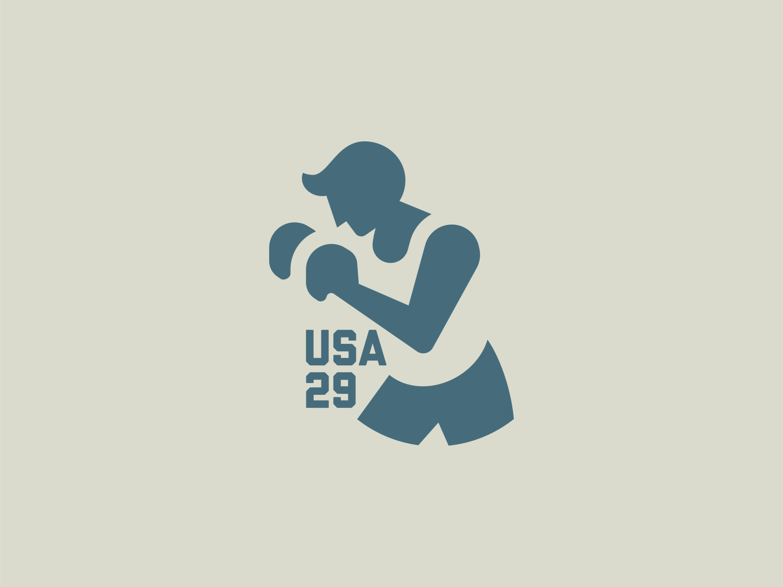 Fighter branding illustration identity mark symbol logo negative space.png